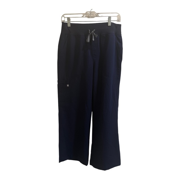 FIGS Isabel High Waist Wide Leg Scrub Pants M EUC 8 Pocket 1001566R - Picture 10 of 14